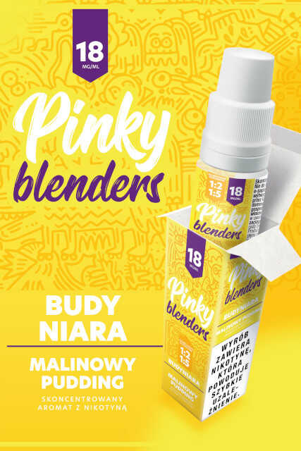 Pinky Blenders Koncentrat 18mg Budyniara