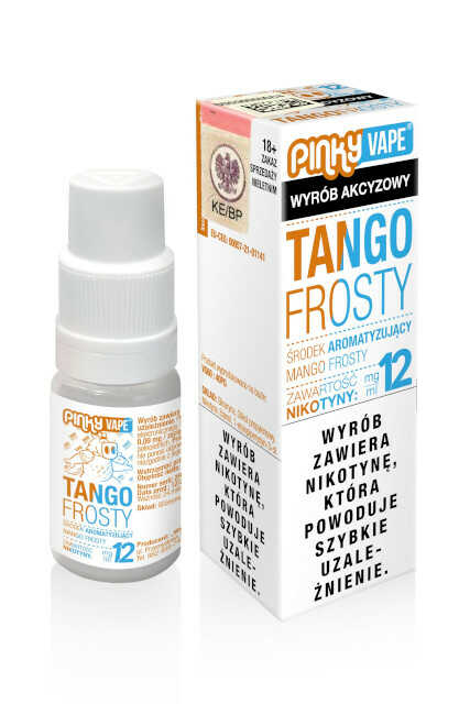 Akcyzowy Liquid Pinky Vape 10ml Tango Frosty 12mg