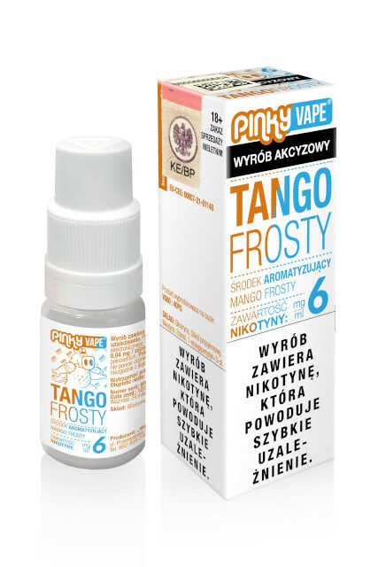Akcyzowy Liquid Pinky Vape 10ml Tango Frosty 6mg