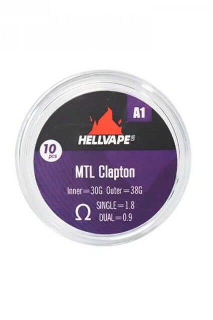 Grzałka Hellvape A1 MTL Claptons op 10 szt