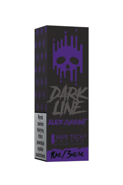 Liquid Dark Line Black Currant 10ml 3 mg