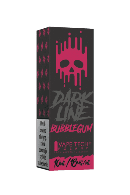 Liquid Dark Line Bubble Gum 10ml 18 mg
