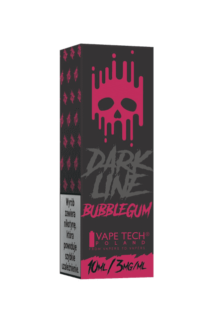 Liquid Dark Line Bubble Gum 10ml 3 mg