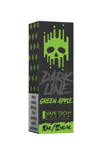 Liquid Dark Line Green Apple 10ml 12 mg