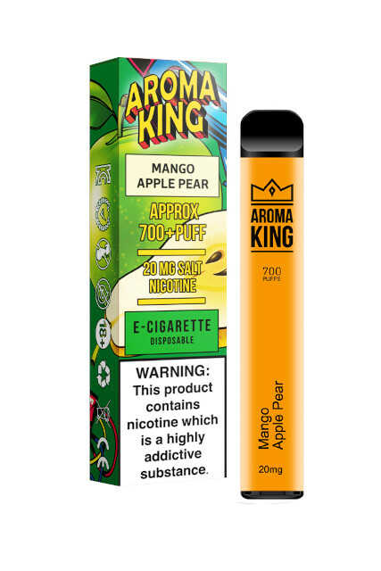 Jednorazowy E-Papieros Aroma King Mango Apple Pear 20mg