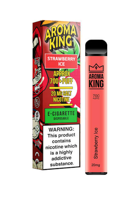 Jednorazowy E-Papieros Aroma King Strawberry Ice 20mg