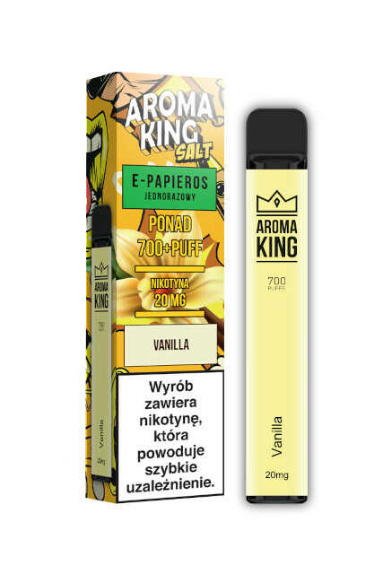 Jednorazowy E-Papieros Aroma King Vanilla