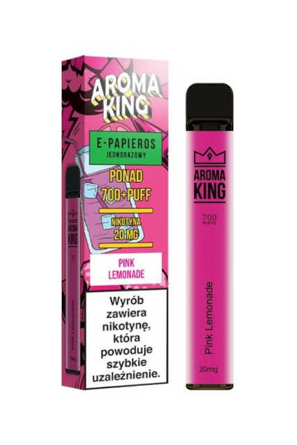 Jednorazowy E-Papieros Aroma King Pink Lemonade 20mg