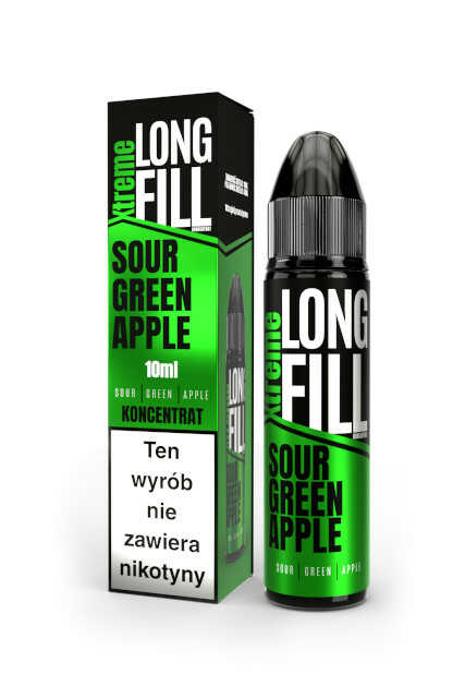 Longfill Xtreme Sour Green Apple 10ml/60