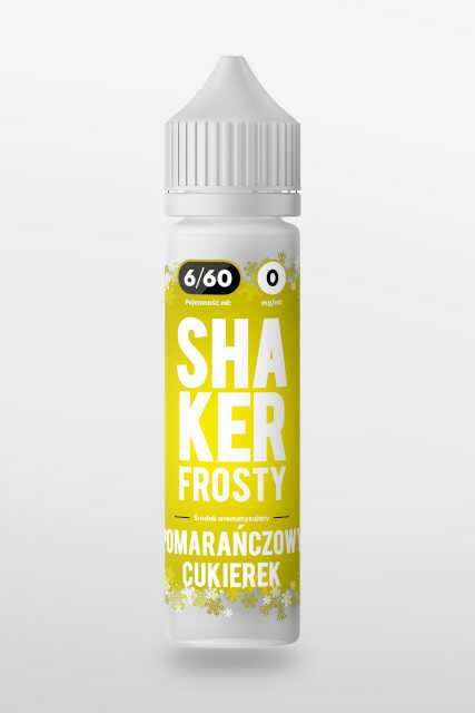 Longfill Shaker Frosty Pomarańczowy Cukierek 6ml/60