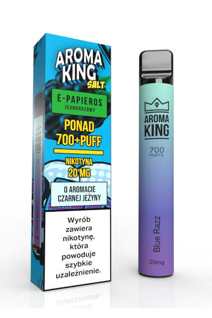 Jednorazowy E-Papieros Aroma King Blue Razz 20mg