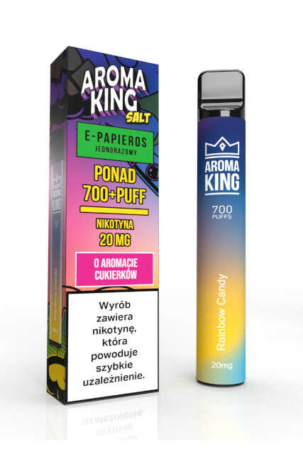 Jednorazowy E-Papieros Aroma King Rainbow Candy 20mg