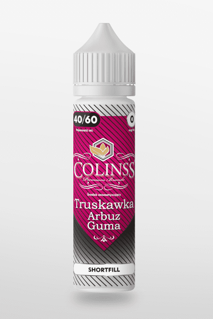 Premix Colins’s Truskawka Arbuz Guma 40ml/60