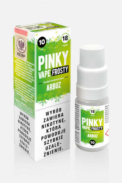 Akcyzowy Liquid Pinky Vape 10ml Frosty Arbuz 18mg