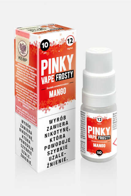 Akcyzowy Liquid Pinky Vape 10ml Frosty Mango 12mg