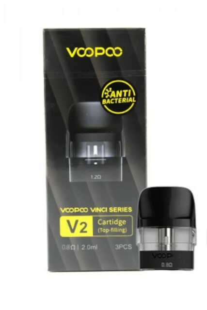 Cartridge/Ustnik Voopoo Vinci V2 0,8 Ω op 3 szt