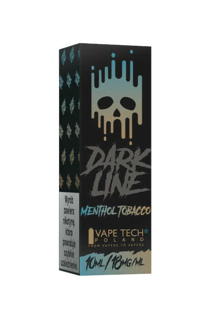 Liquid Dark Line Menthol Tobacco 10ml 18 mg