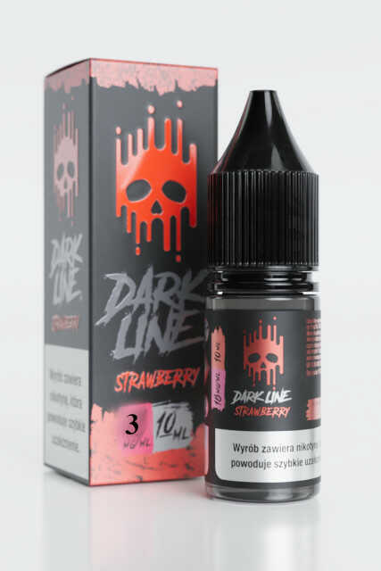Liquid Dark Line Strawberry 10ml 3 mg