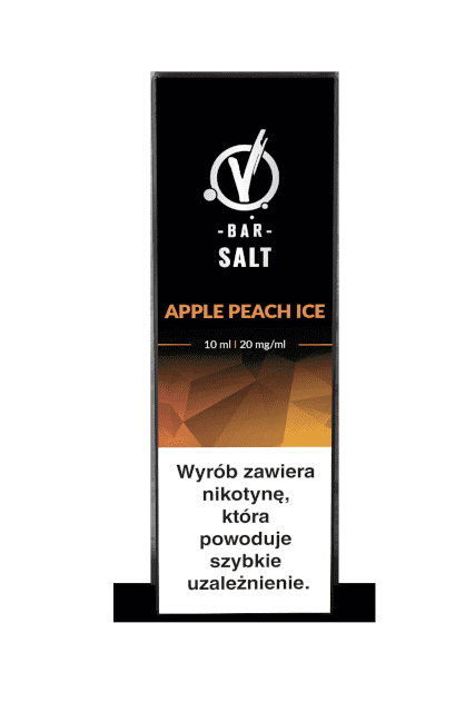 Liquid Vbar Salt Apple Peach Ice 20mg