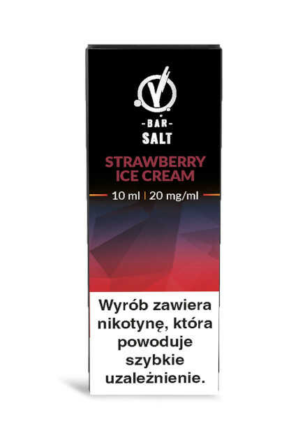 Liquid Vbar Salt Strawberry Ice Cream 20mg