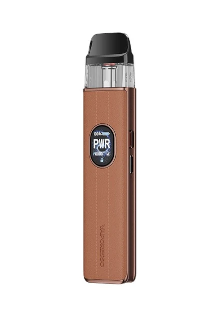 (A) EP Vaporesso Xros 5 Brown Leather