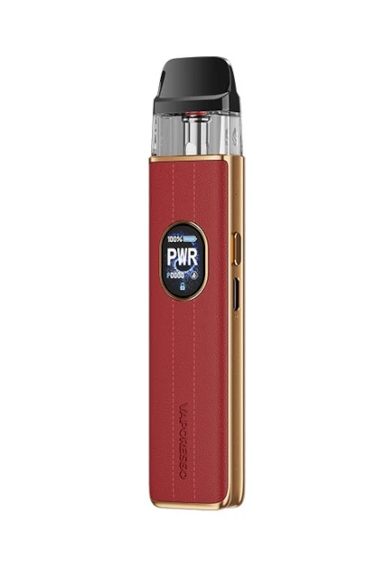 (A) EP Vaporesso Xros 5 Red Leather