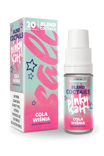 Liquid Pinky Salt Cola Wiśnia 10ml 20mg