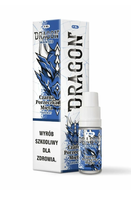(26) Longfill Dragon Wanted Czarna Porzeczka Mięta 9ml