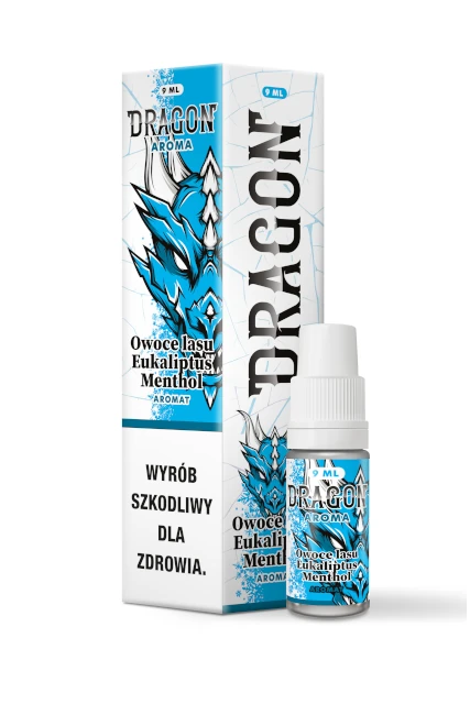 Longfill Dragon 9ml Owoce Lasu Eukaliptus Menthol