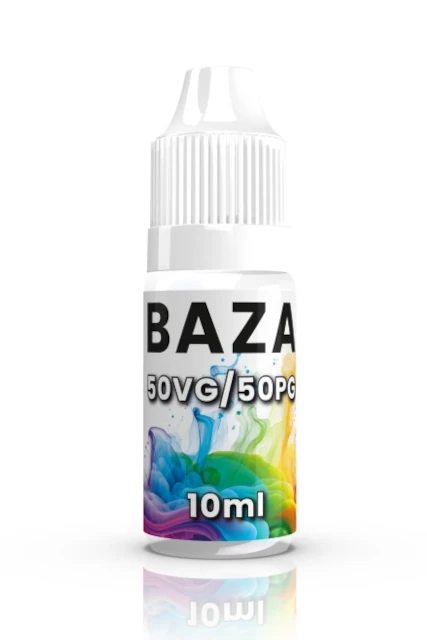 (25) Baza 0mg 10ml 50VG/50PG op 10 szt