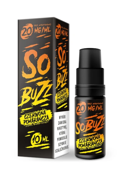 Liquid Salt So Buzz Czerwona Pomarańcza 10ml 20mg