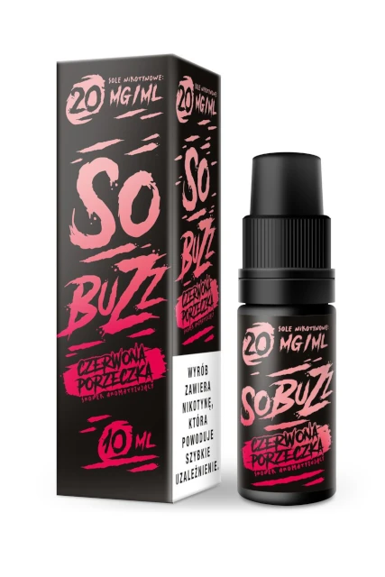Liquid Salt So Buzz Czerwona Porzeczka 10ml 20mg