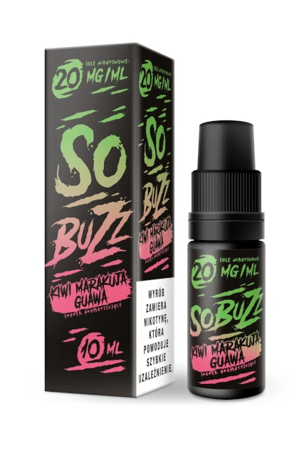 Liquid Salt So Buzz Kiwi Marakuja Guawa 10ml 20mg