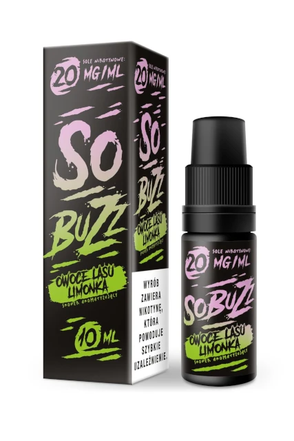Liquid Salt So Buzz OwoceLasu Limonka 10ml 20mg