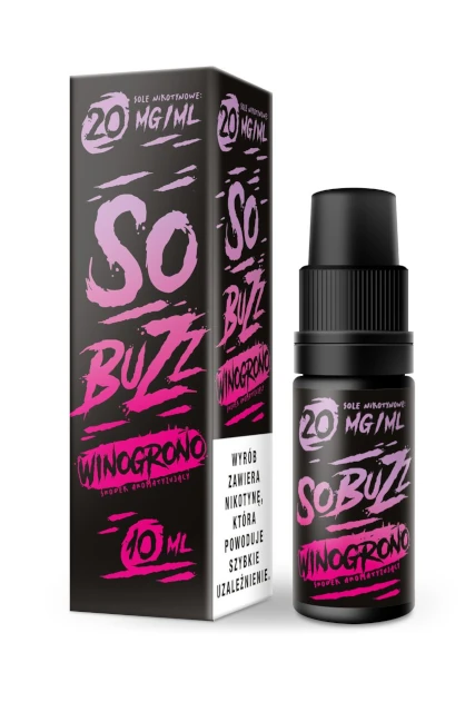 Liquid Salt So Buzz Winogrono 10ml 20mg