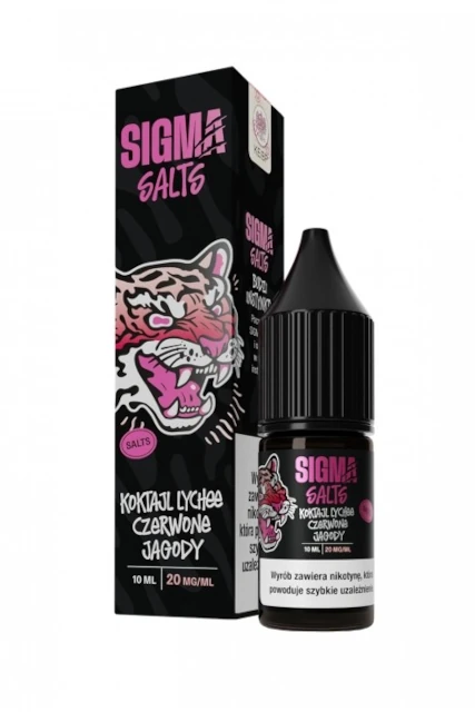 Liquid Sigma Salt Koktajl Lychee Czerwone Jagody 10ml 20mg