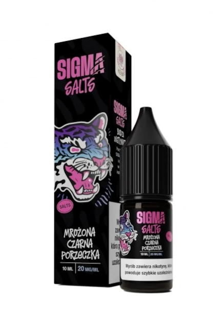 Liquid Sigma Salt Mrożona Czarna Porzeczka 10ml 20mg