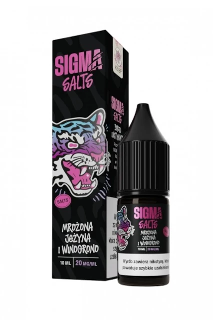 Liquid Sigma Salt Mrożona Jeżyna i Winogrono 10ml 20mg