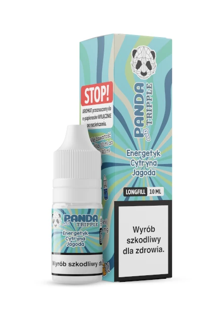 Longfill Panda Tripple Energetyk Cytryna Jagoda 10ml