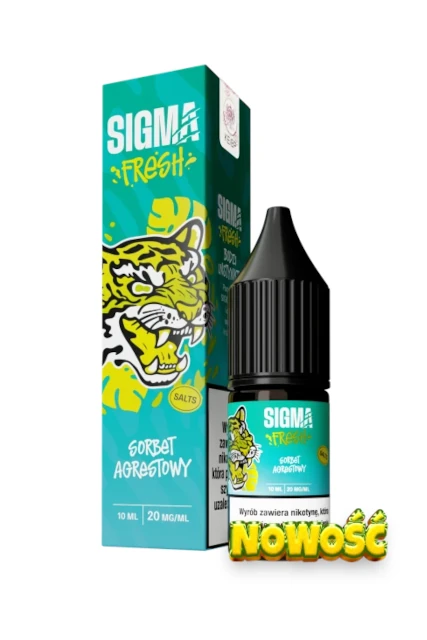 Liquid Sigma Fresh Salt Sorbet Agrestowy 10ml 20mg