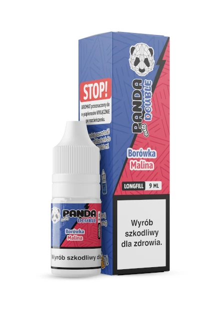 (26) Longfill Panda Double Borówka Malina 9ml