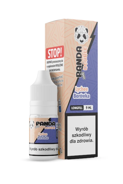 Longfill Panda Double Lychee Borówka 9ml