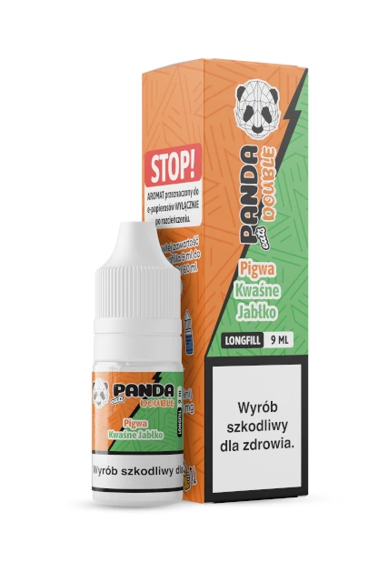 (26) Longfill Panda Double Pigwa Kwaśne Jabłko 9ml