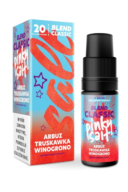 Liquid Pinky Salt Arbuz Truskawka Winogrono 10ml 20mg