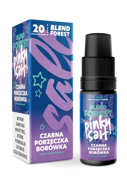 Liquid Pinky Salt Czarna Porzeczka Borówka 10ml 20mg